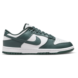 Men's - Nike Dunk Low Retro  - Green/White/White