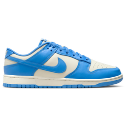 Men's - Nike Dunk Low Retro  - Carolina/White/Red