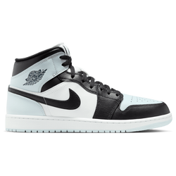 Men's - Jordan AJ 1 Mid  - Black/Blue/White