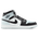 Jordan AJ 1 Mid  - Men's Black/Blue/White