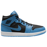 Jordan aj 1 outlet mid blue and white