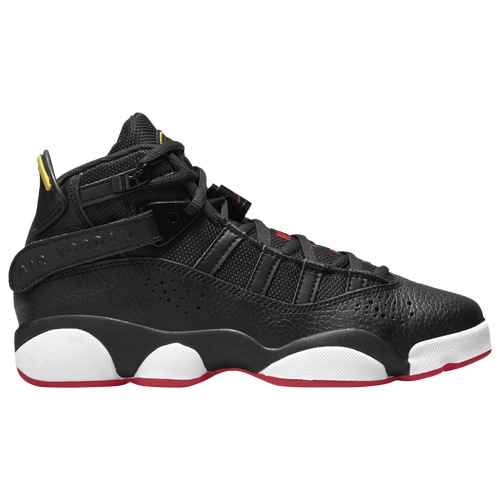 

Jordan Boys Jordan 6 Rings - Boys' Grade School Basketball Shoes Black/University Red/White Size 05.0