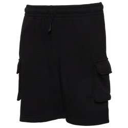 Boys' Grade School - LCKR Cargo French Terry Shorts  - Black