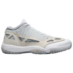 Men's - Jordan Retro 11 Low IE  - White/Grey/Brown