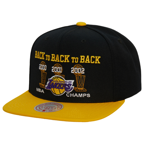 

Mitchell & Ness Mens Los Angeles Lakers Mitchell & Ness Lakers 00-03 Champs Snapback - Mens Multi/Black Size One Size