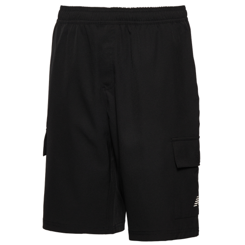 

Boys New Balance New Balance Golf Cargo Shorts - Boys' Grade School Black/Black Size M