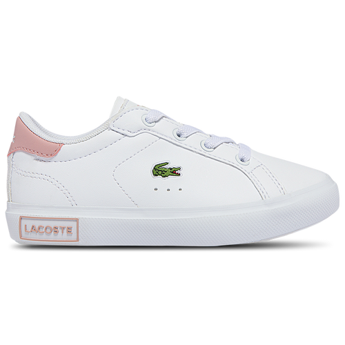 

Boys Lacoste Lacoste POWERCOURT 0721 - Boys' Grade School Shoe Open White/Multi Size 07.0