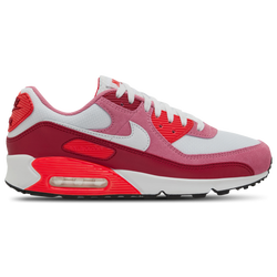 Men's - Nike Air Max 90  - Peony/Team Crimson/White