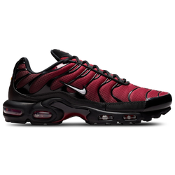Men's - Nike Air Max Plus  - Red/Gray/Black