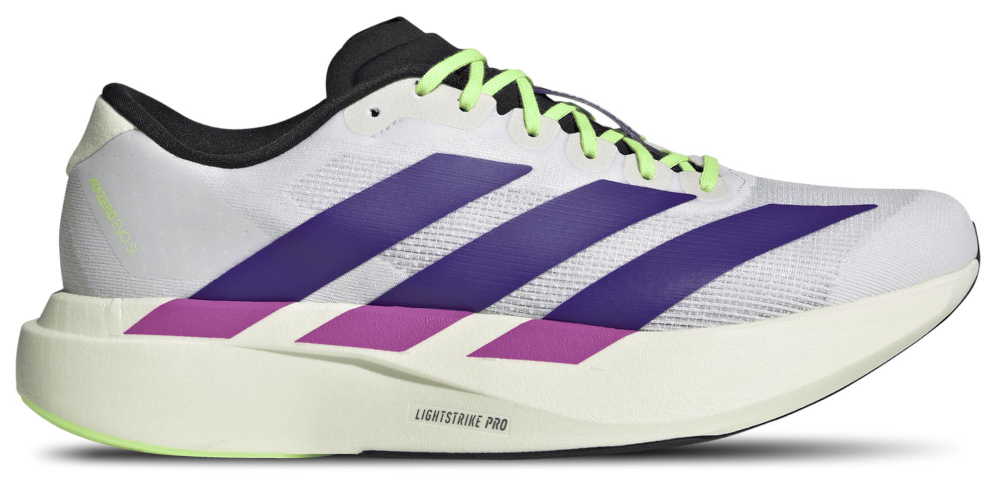 スパイク・シューズ adidas ADIZERO evo SL 26.5 adidas Adizero EVO SL ATR Core Black / Silver Metallic – Livestock