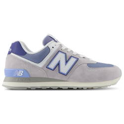 Men's - New Balance 574  - Pearl Grey/White