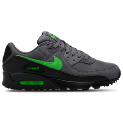 Men's - Nike Air Max 90  - Anthracite/Green Strike/Black