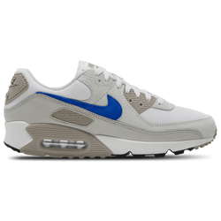 Men's - Nike Air Max 90 - White/Racer Blue/Grey