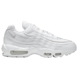 Men's - Nike Air Max 95  - White/White/Grey Fog