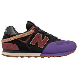 Men's - New Balance 574 - Black/Purple