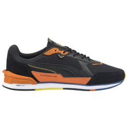 Men's - PUMA Racer Low - Black/Orange/Blue
