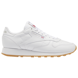 Men's - Reebok Classic Leather  - White/White