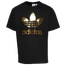 adidas Originals Metallic Trefoil T-Shirt - Men's Black/Gold