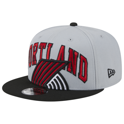 

New Era Mens New Era Trailblazers Tip-Off Snapback - Mens Gray/Black Size One Size