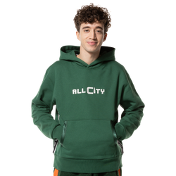Men's - All City By Just Don Core Hoodie - Greener Pastures/Greener Pastures
