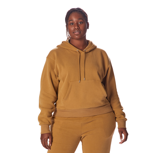 

Cozi Womens Cozi Perfect Pullover Hoodie - Womens Tan/Tan Size XL