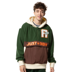 Men's - All City By Just Don Sherpa All City Mountain Hoodie - Sweet Creme Combo/Sweet Creme Combo