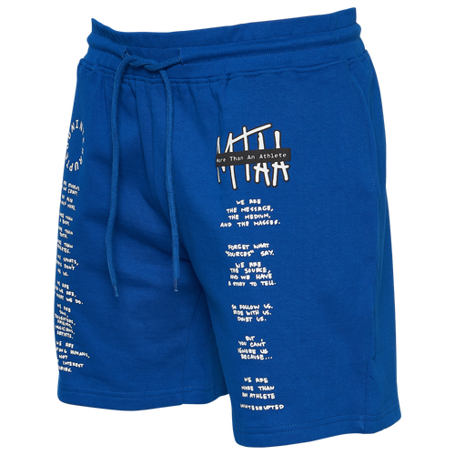 

MTAA Mens MTAA Uninterrupted Knit Shorts - Mens Blue/Blue Size XL