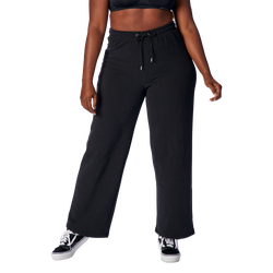 Women's - Cozi Wide Leg Sweatpants - Black/Black