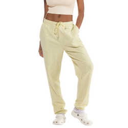 Women's - Cozi French Terry High Rise Joggers - Yellow