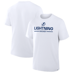 Men's - Fanatics Tampa Bay Lightning T-Shirt - White