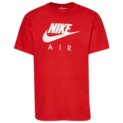 Shop Nike Mens  Air T-shirt In Red/white