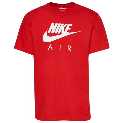 

Nike Mens Nike Air T-Shirt - Mens Red/White Size XS