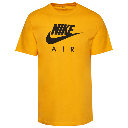 

Nike Mens Nike Air Futura T-Shirt - Mens Yellow/Black Size M