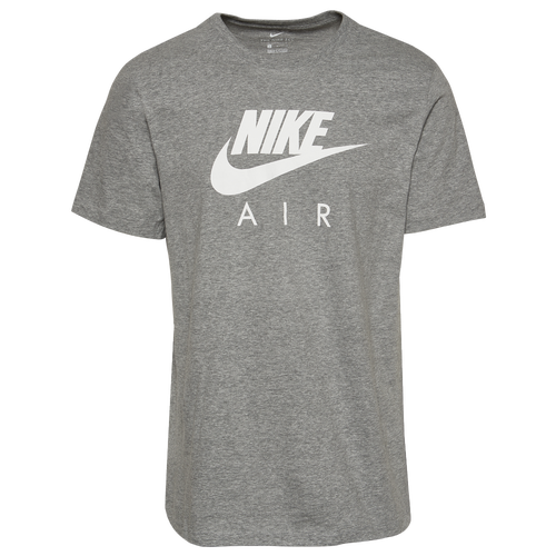 Shop Nike Mens  Air Futura T-shirt In Grey/white