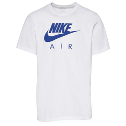 Men's - Nike Graphic T-Shirt - White/Blue