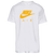 Nike Graphic T-Shirt - Men's White/Yellow