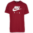 Nike Air Futura T-Shirt - Men's Maroon/White