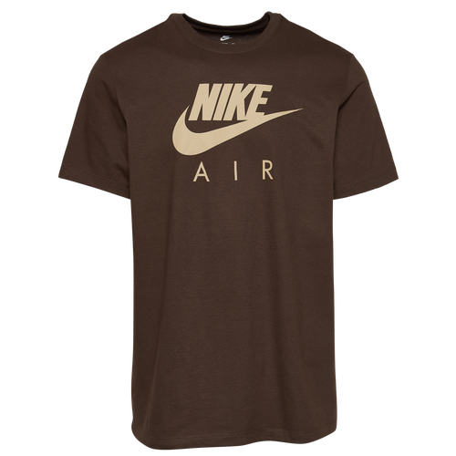 

Nike Mens Nike Air Futura T-Shirt - Mens Brown/Beige Size L