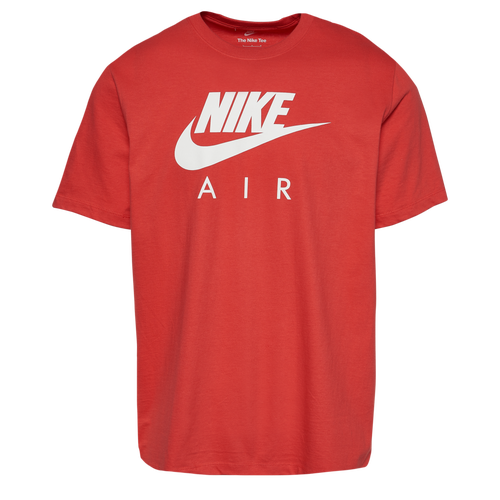 Nike Mens  Air T-shirt In Lobster/white