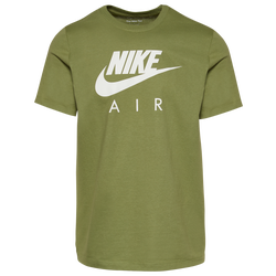 Men's - Nike Air Futura T-Shirt - Olive/White