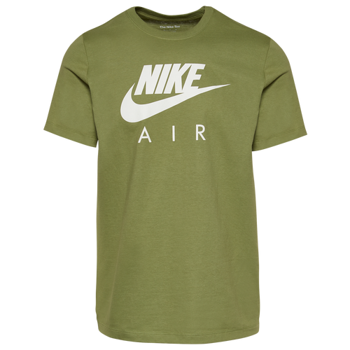 

Nike Mens Nike Air Futura T-Shirt - Mens White/Olive Size L