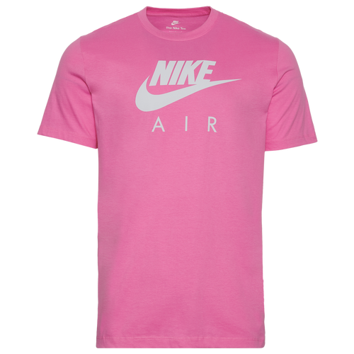Nike Mens  Air Futura T-shirt In Playful Pink/grey