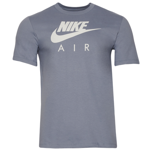 

Nike Mens Nike Air Futura T-Shirt - Mens Slate/White Size L