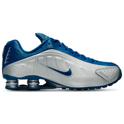 Pour hommes - Nike Shox R4 - Argent/Bleu terrain/Blanc
