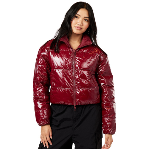 

Cozi Womens Cozi Reversible Puffer - Womens Mueller Wine Size XS