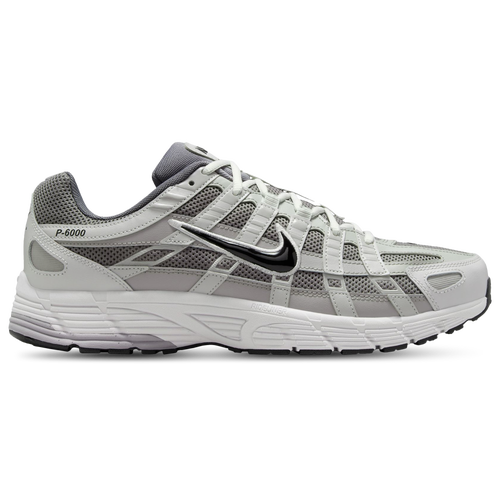 Nike Mens P-6000 - Running Shoes - Grey / Black / Black Size 9.0