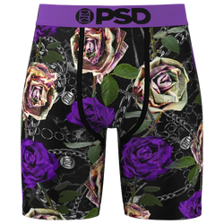 Men's - PSD Rose & Chains Pur Briefs - Purple/Black/Green