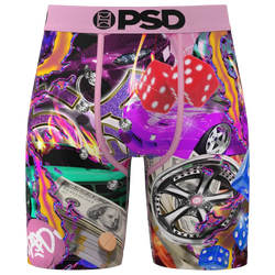 Men's - PSD Tuner Drip Briefs - Pink/Black/Multi