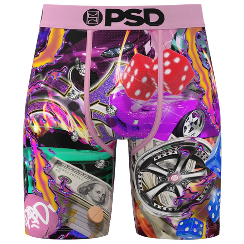 Psd Mens  Tuner Drip Briefs In Blue