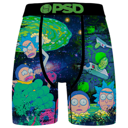 Men's - PSD R&M Portal Void Briefs - Black/Green